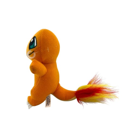 OFFICIALLY LICENSED Nintendo Pokemon Charmander Plush Toy with Fuzzy Fire Tail - Picture 5 of 8